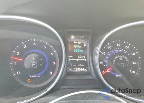 2016 Hyundai Santa Fe Sport from USA, damaged, VIN 5XYZUDLB0GG332492